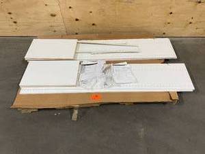 Lot of 2-  72 Shelving Units