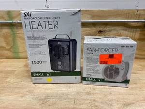 Lot of 2 Space Heaters