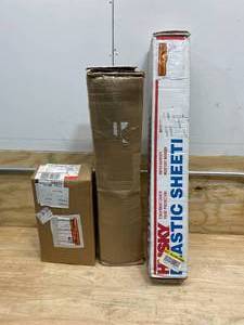 Lot of Plastic Sheeting