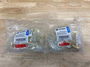 Lot of 2-  Brass Finish Ornamental Handrail Bracket (5-Pack)