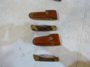 lot 60 image: 2 Pocket Knives with Sheathes