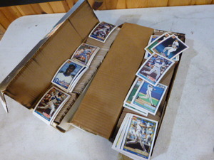 lot 81 image: 2 Boxes of Baseball Cards