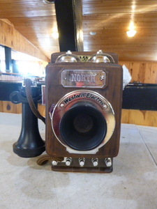 lot 84 image: Jim Beam Common Battery Telephone Decanter