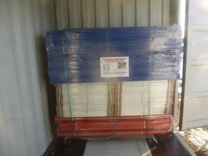 lot 38 image: Heavy Duty Commercial Pallet Shelf Racking