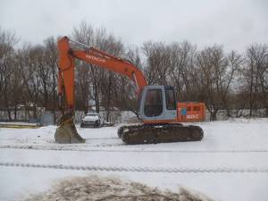 lot 1 image: 2002 Hitachi EX 160LC Excavator