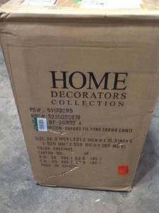 HOME DECOR COLLECTION Oxford Chestnut 56 in. Lateral File Cabinet OPEN BOX COMPLETE SEE PICS