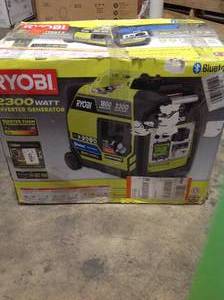RYOBI Bluetooth 2,300 Starting Watt Super Quiet Gasoline Powered Digital Inverter Generator SEE PICS