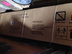 HUSKY 72 in. H x 36 in. W x 18 in. D Steel Tall Garage Cabinet NOT USED SEE PICS