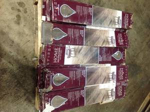 lot 5 image: Pallet with 8 cases Big Bear Oak 7 in. x 42 in. Rigid Core Luxury Vinyl Plank Flooring (20.8 sq. ft.  case)
