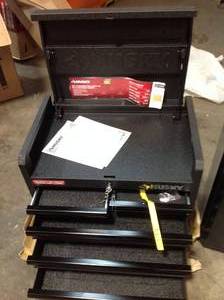 lot 17 image: Husky Tool boxes storage cabinet light scratches see pictures