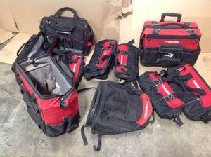 lot 19 image: Large lot of Husky Tool Bags see pictures