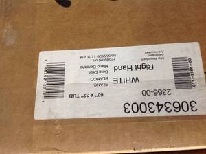lot 34 image: Pallet with 2 Bathtubs open box review pictures