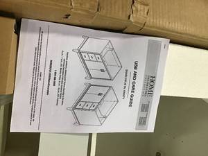 Home Decorators Collection Shaelyn 36 In. W X 21.75 In. D Vanity Cabinet Only In White see pictures