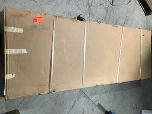 Husky 6 ft. Adjustable Height Solid Wood Top Workbench not used