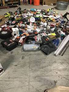 Large lot of assorted Tools, door hardware , lightning and misc items review pictures