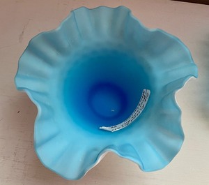 lot 107 image: Vintage Turquoise Glassware Galore