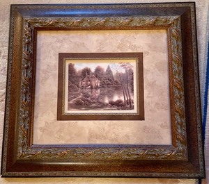 lot 134 image: Lot of 5 Framed Pieces of Art