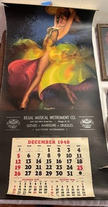 lot 137 image: Vintage Pin Up Prints