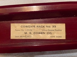 lot 146 image: M.S. Cowen Company Mahjong Set