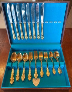 lot 78 image: H.F. LTD Flatware Set