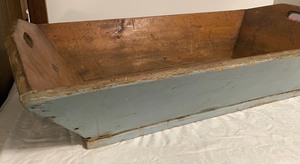 lot 304 image: Primitive Dough Box with Handles