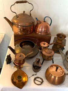 lot 70A image: Assorted Copper Items