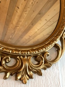 lot 97 image: Syrroco Oval Shaped Mirror