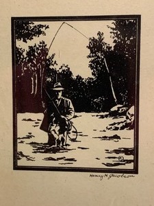 lot 406 image: Etching signed Henry H. Jacobson