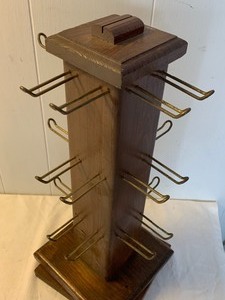 lot 448 image: Swiveling Display Rack with Hooks