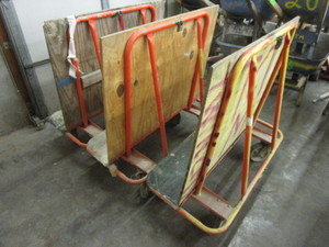 lot 116 image: SUNNY SCAFFOLDS DRY WALL CARTS