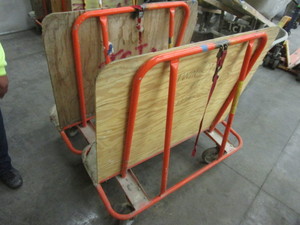 lot 117 image: SUNNY SCAFFOLDS DRY WALL CARTS