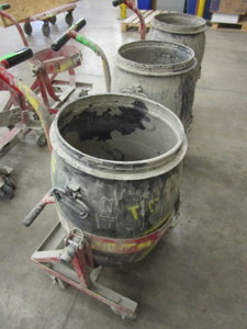lot 123 image: ARDEX ROVER BARREL CARTS WITH BARRELS