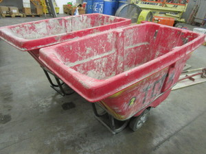 lot 134 image: U-LINE RED TILT TRUCKS