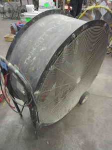 lot 169 image: LARGE DAYTON MOBILE AIR CIRCULATOR (FAN)