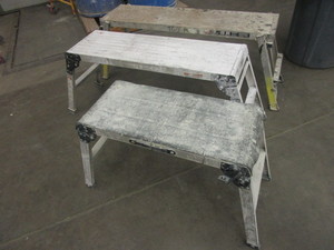 lot 182 image: ASSORTED BRAND WORK PLATFORMS