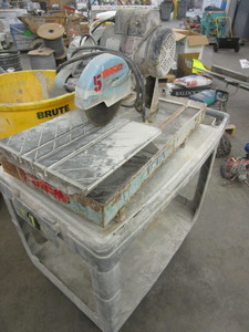 lot 194 image: TARGETHUSQVARNA TILEMATIC TILE SAW