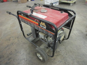 lot 205 image: MI-T-M 4400 WATT GAS GENERATOR