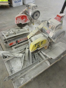 lot 206 image: HUSQVARNA TILEMASTER TILE SAWS