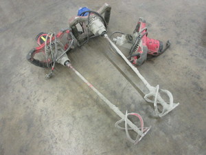 lot 245 image: RUBI MORTAR AND GROUT MIXERS