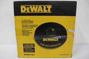 lot 6 image: Dewalt 18 in. Surface Cleaner for Gas Pressure Washers Rated up to 3700 PSI