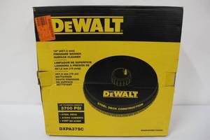 lot 7 image: Dewalt 18 in. Surface Cleaner for Gas Pressure Washers Rated up to 3700 PSI