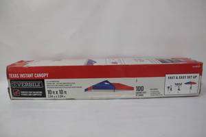 lot 45 image: Texas Flag Canopy 10 ft. x 10 ft. Instant Canopy Pop Up Tent