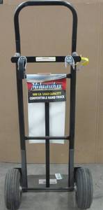 lot 101 image: Milwaukee 800 lb. Capacity 2-in-1 Convertible Hand Truck