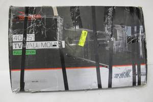 lot 156 image: Rocketfish - Full-Motion TV Wall Mount for Most 40 - 75 TVs - Black