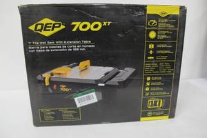lot 182 image: QEP 700XT 34 HP Wet Tile Saw with 7 in. Blade and Table Extension