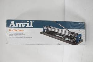 lot 202 image: Anvil 14 in. Ceramic and Porcelain Tile Cutter