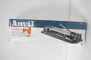 lot 204 image: Anvil 14 in. Ceramic and Porcelain Tile Cutter