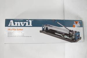 lot 205 image: Anvil 14 in. Ceramic and Porcelain Tile Cutter