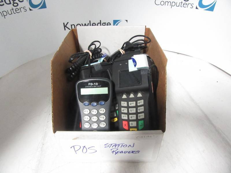 Box of Point of Sale equipment
