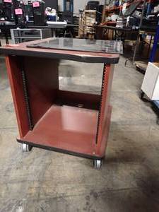 Small rolling entertainment set (door is broken but could easily be fixed, suggested inspection)